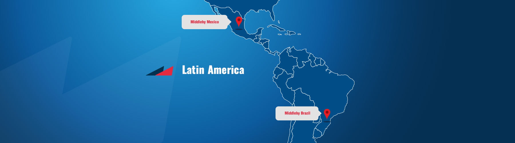 Middleby Latin America map locations