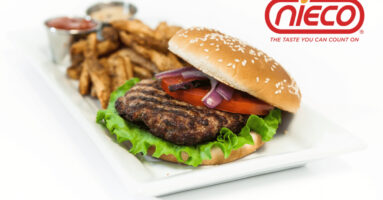 Hamburgers cooked by Nieco Broiler
