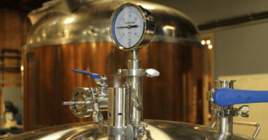 Deutsche Beverage Technology brewing equipment up close