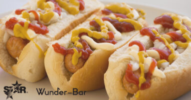 Hot Dogs with toppings