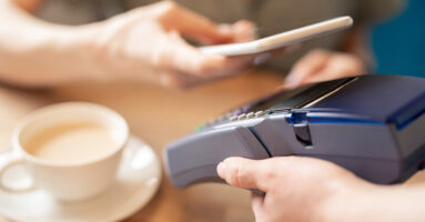 Paying through mobile gadget