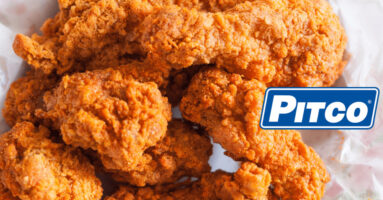 Fride chicken with Pitco logo