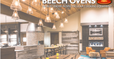 Beech stone pizza oven at The Mantle restaurant