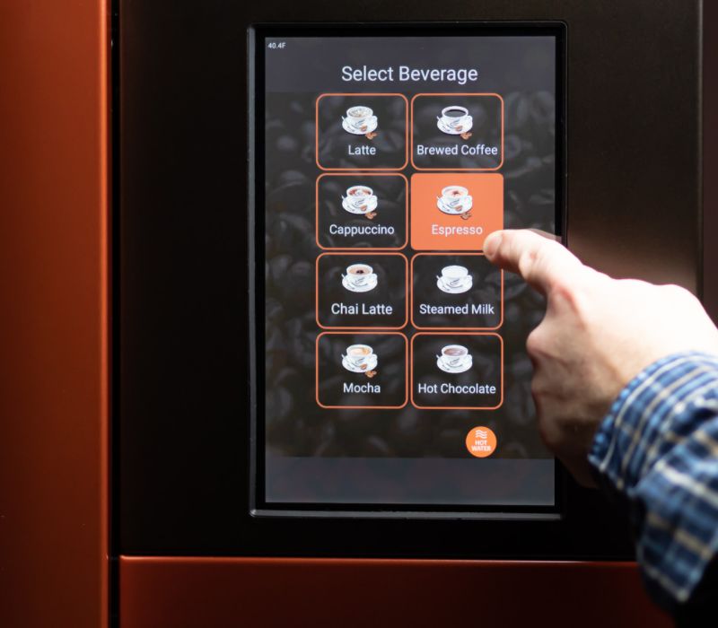 Concordia Xpress touchscreen