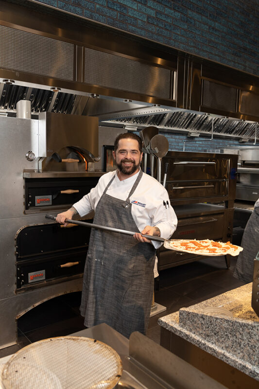 Pizza Oven U-Line Pizza prep