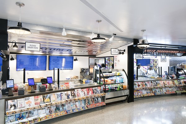 Ventless Setup in Newark, NJ Airport